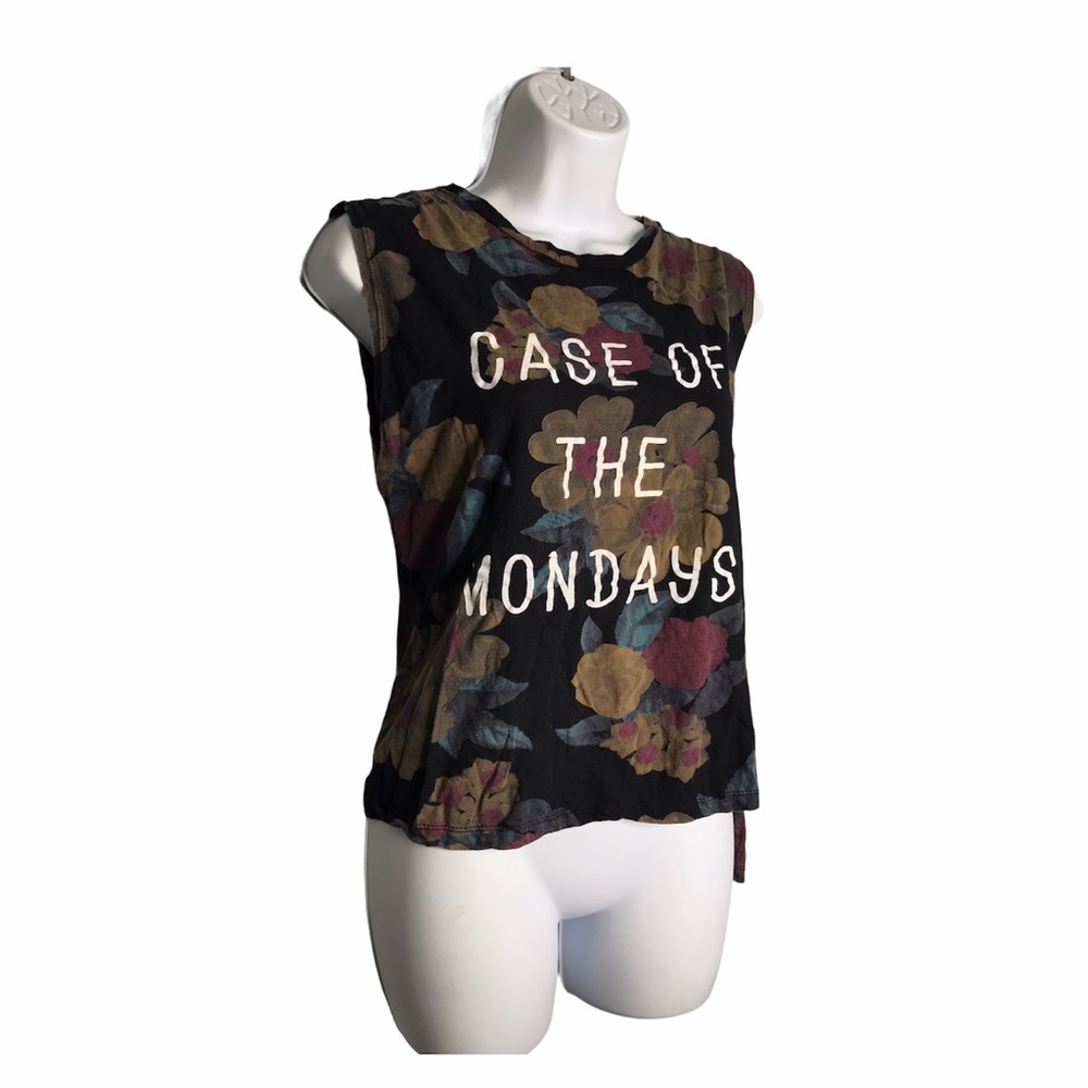 Freeze | Monday Floral Watercolored Graphic Tee •
